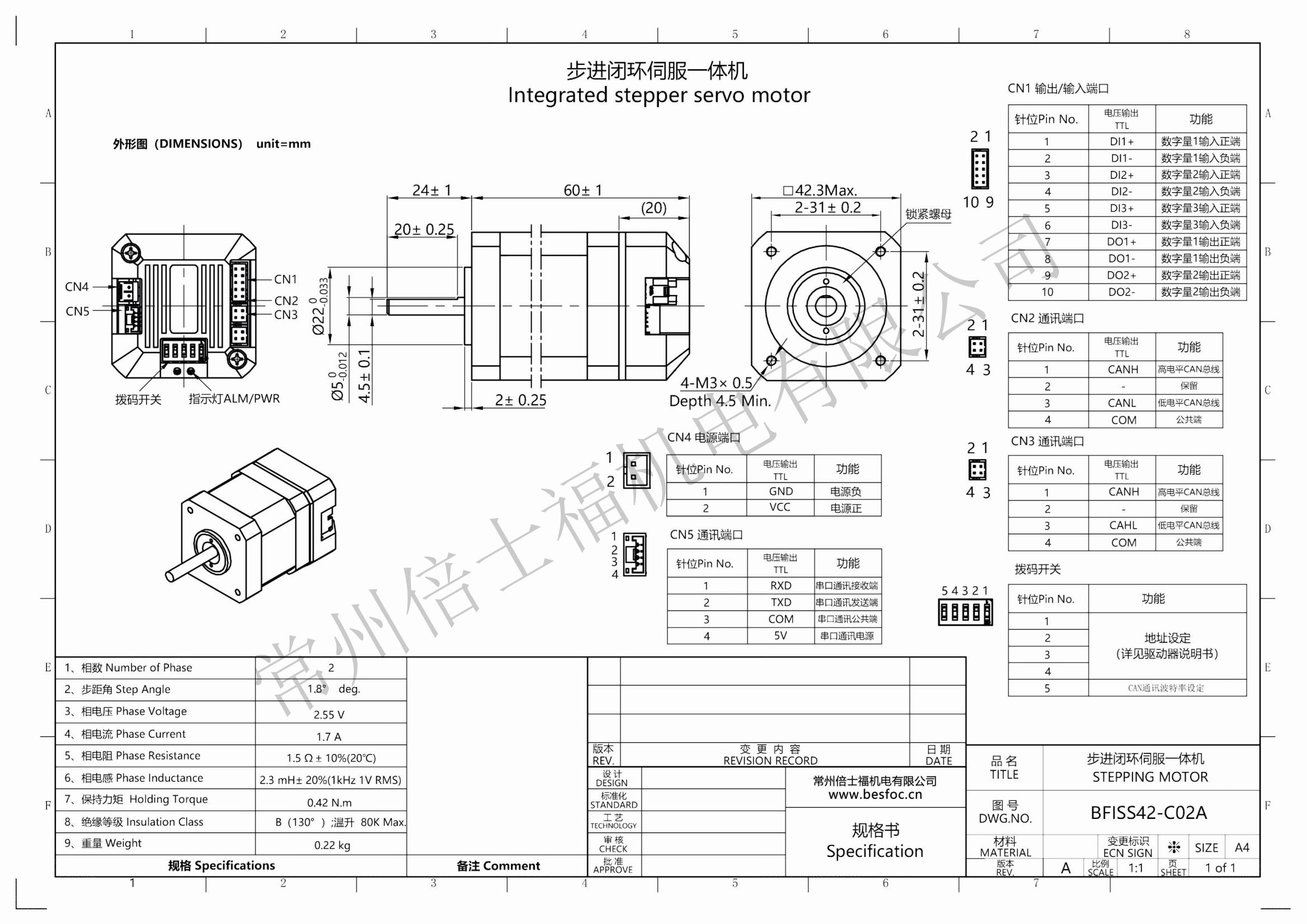 BFISS42-C02A-CANopen（扁丝）