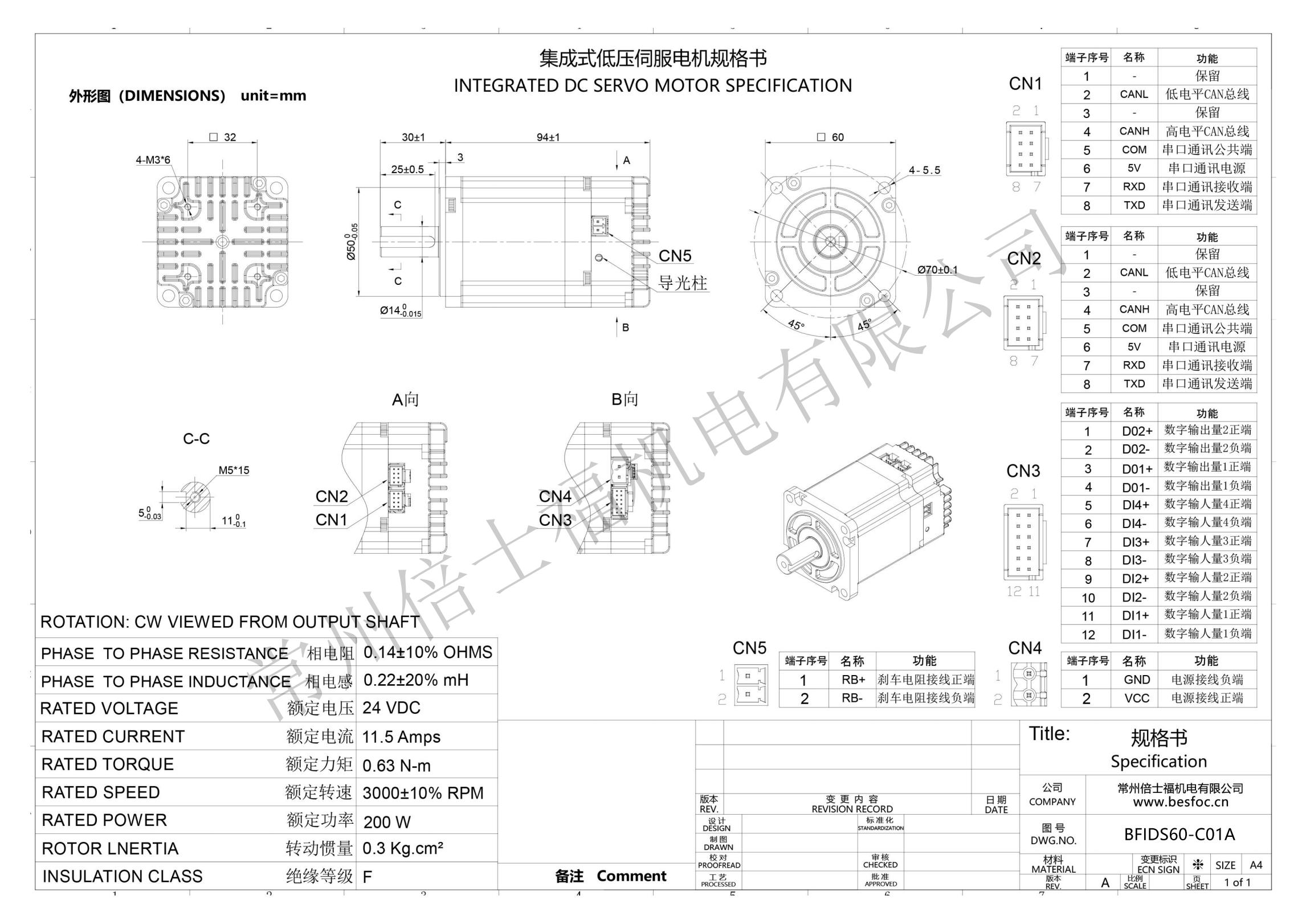 BFIDS60-C01A BFIDS60-C01A
